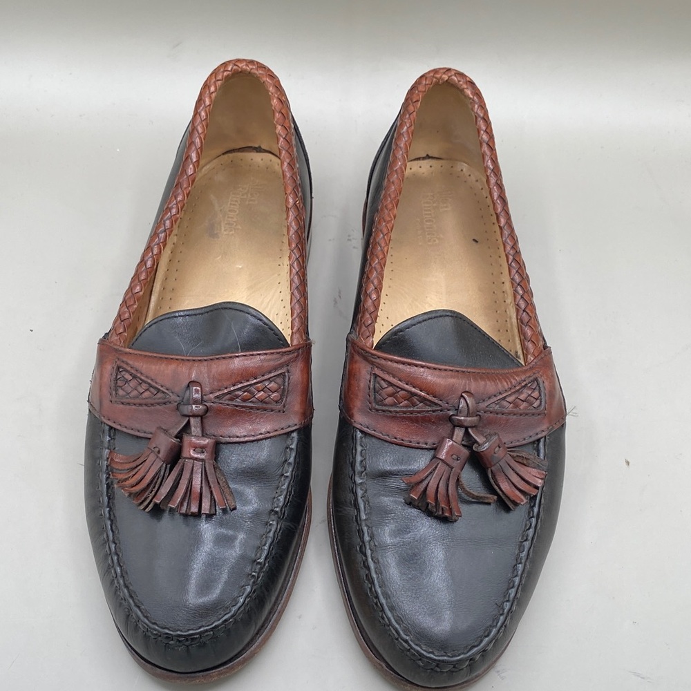 Allen Edmonds Black and Brown Tassel Loafers (lot 426)